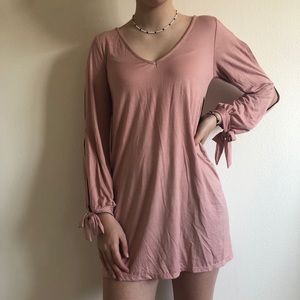 Lulu’s Glory of Love Mauve Shift Dress